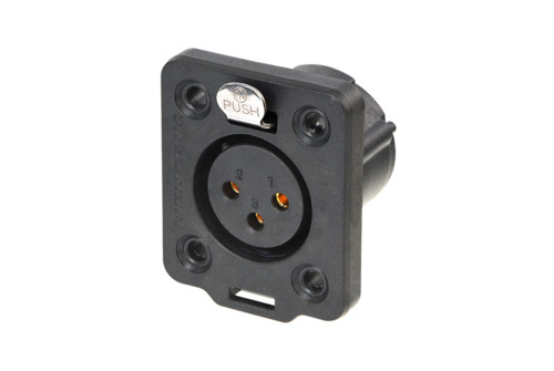 Neutrik NC3FDX-TOP Outdoor Protection 3 Pole Female Chasis Connector