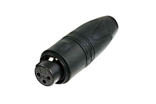 Neutrik NC3FXX-HD-B-D Heavy Duty Female 3 Pole XLR Cable Connector
