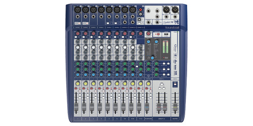 Soundcraft 5049555 Signature 12 12-Input Mixer with Effects