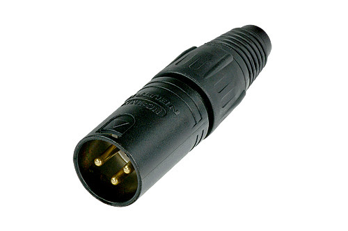 Neutrik NC3MX-B 3 Pole Male Cable Connector