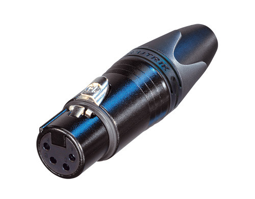 Neutrik NC4FXX-B 4 Pole Female Cable Connector