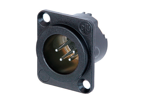 Neutrik NC4MD-LX-BAG 4 Pole Male Receptacle