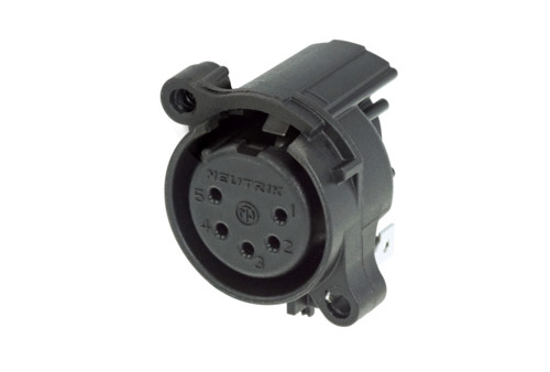 Neutrik NC5FAH-0 5 Pole Female XLR Receptacle