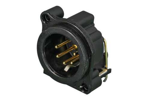 Neutrik NC5MBH-B 5 Pole Male XLR Receptacle