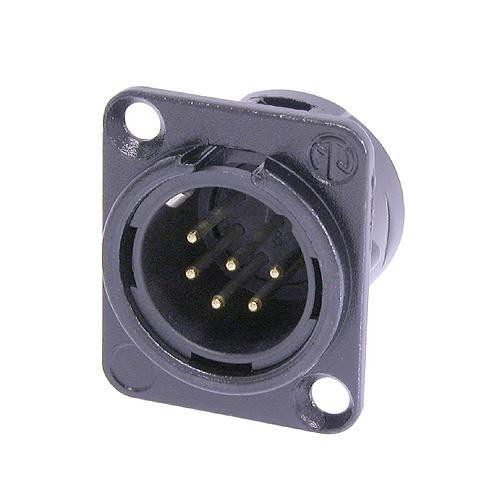 Neutrik NC6MD-L-BAG-1 6 Pole Male Receptacle