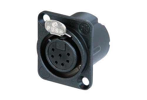 Neutrik NC7FD-LX-B 7 Pole Female Receptacle