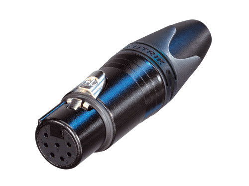 Neutrik NC7FXX-B 7 Pole Female Cable Connector