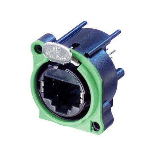 Neutrik NE8FAV-SD Vertical PCB Mount RJ45 Receptacle