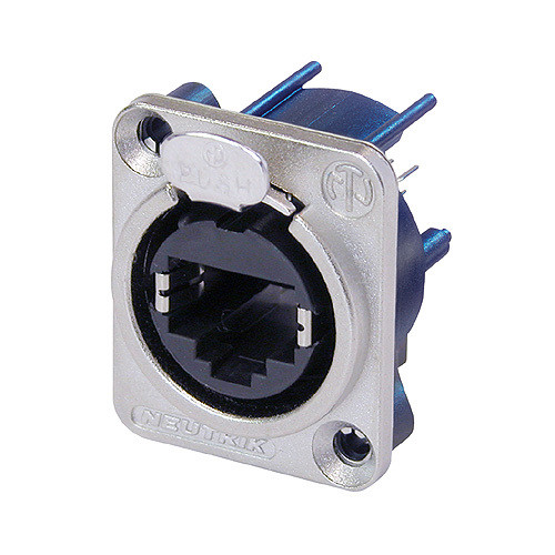 Neutrik NE8FDV Vertical PCB Mount RJ45 Receptacle
