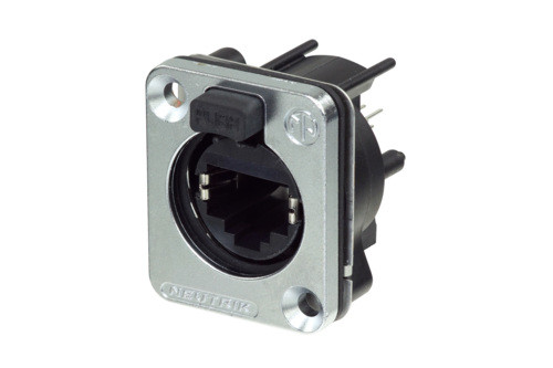 Neutrik NE8FDV-SE Vertical PCB Mount RJ45 Receptacle