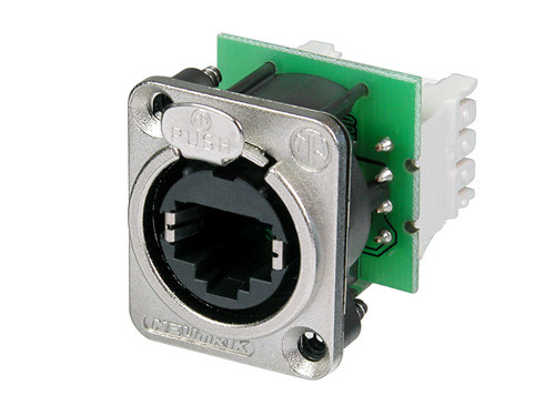 Neutrik NE8FDV-Y110 Panel Mount RJ45 Receptacle
