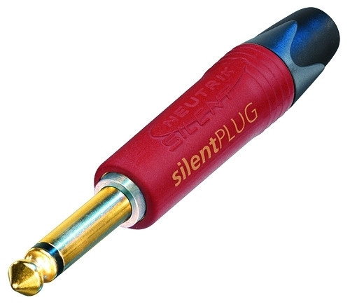 Neutrik NP2X-AU-SILENT 2 Pole 1/4" Professional Phone Plug