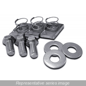 Hammond Manufacturing 1463S Cabinet Rail Mounting Hardware