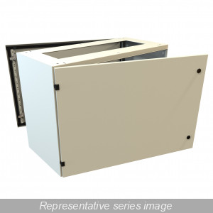Hammond Manufacturing 2CSB263618 36" Stainless Steel Single Access Console Base