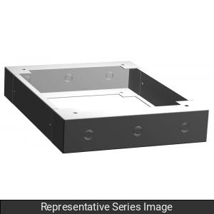 Hammond Manufacturing 2CSP82418 24" Wide Stainless Steel Modular Plinth