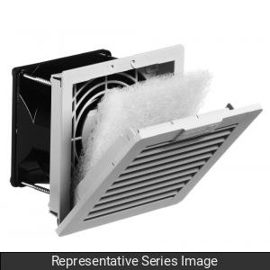 Hammond Manufacturing PF11000T12BK230 17-38 CFM Filterfan