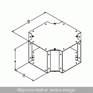 Hammond Manufacturing CWCF4 Cross Fitting