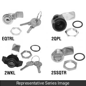 Hammond Manufacturing EQTRL Locking Quarter Turn