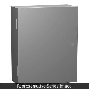Hammond Manufacturing N1A20249 Type 1 Hinge Door Mild Steel Wallmount Enclosure