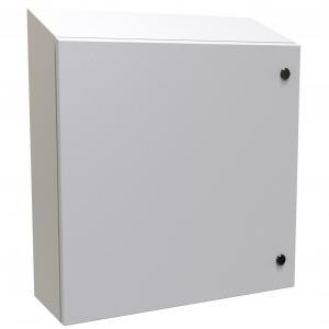 Hammond Manufacturing ST24248LG Type 4 Mild Steel Sloped Top Wallmount Enclosure