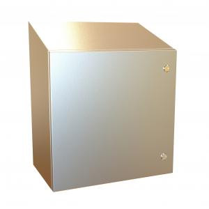 Hammond Manufacturing ST202012SS Type 4X Stainless Steel Sloped Top Wallmount Enclosure
