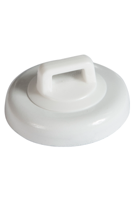 MagDaddy 62416 Magnetic Cable Tie Mount Large, White, 10 Pack