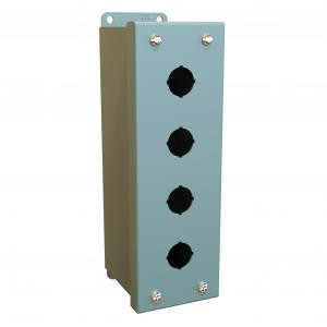 Hammond Manufacturing MPB4 Type 12 Mild Steel Miniature Pushbutton Enclosure