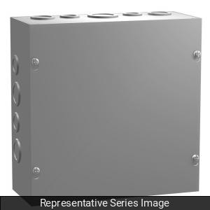 Hammond Manufacturing CSKO12128 Type 1 Screw-Cover Mild Steel Junction Box