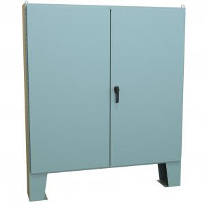 Hammond Manufacturing 1422F10F Type 12 Mild Steel Two Door Floormount Enclosure