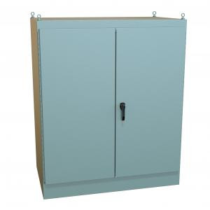 Hammond Manufacturing 1418ZX36 Type 12 Mild Steel Two Door Freestanding Enclosure