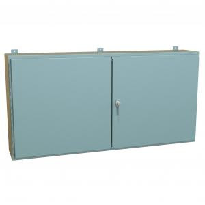 Hammond Manufacturing 1422RX10 Type 12 Mild Steel Two Door Wallmount Enclosure