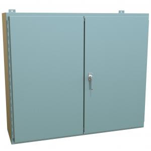 Hammond Manufacturing 1422UV12 Type 12 Mild Steel Two Door Wallmount Enclosure