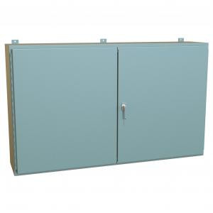 Hammond Manufacturing 1422UX12 Type 12 Mild Steel Two Door Wallmount Enclosure