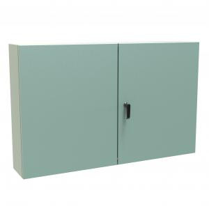 Hammond Manufacturing EN4TD30488GY Type 12 Mild Steel Two Door Wallmount Enclosure