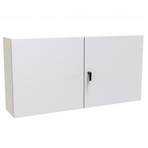 Hammond Manufacturing EN4TD306012LG Type 12 Mild Steel Two Door Wallmount Enclosure