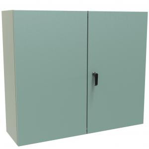 Hammond Manufacturing EN4TD364212GY Type 12 Mild Steel Two Door Wallmount Enclosure