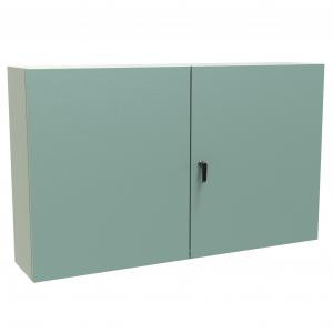 Hammond Manufacturing EN4TD366012GY Type 12 Mild Steel Two Door Wallmount Enclosure