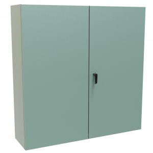 Hammond Manufacturing EN4TD484812GY Type 12 Mild Steel Two Door Wallmount Enclosure