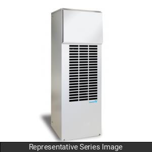 Hammond Manufacturing DTS3141SLA230LG Type 12 Side Mounting 3000-5000 BTU/H Indoor Slimline Air Conditioner