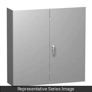 Hammond Manufacturing C3RMC484812 Type 3R Hinge Door Mild Steel Metering Cabinet