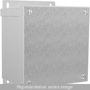 Hammond Manufacturing C3R884ESCNKAL Type 3R Screw-Cover Aluminum Junction Box