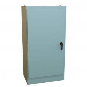 Hammond Manufacturing HN4FS723724 Type 4 Continuous Hinge Door Mild Steel Freestanding Enclosure