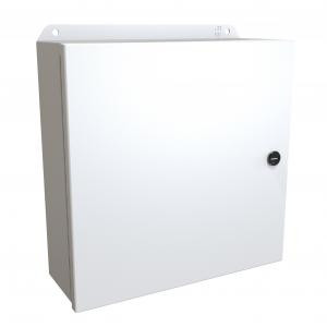 Hammond Manufacturing EJ12124LG Type 4 Continuous Hinge Door Mild Steel Junction Box