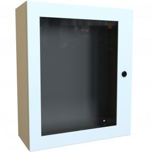 Hammond Manufacturing EN4SD24208WLG Type 4 Hinge Door Mild Steel Wallmount Window Enclosure