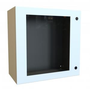 Hammond Manufacturing EN4SD242412WLG Type 4 Hinge Door Mild Steel Wallmount Window Enclosure