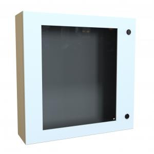 Hammond Manufacturing EN4SD24246WLG Type 4 Hinge Door Mild Steel Wallmount Window Enclosure
