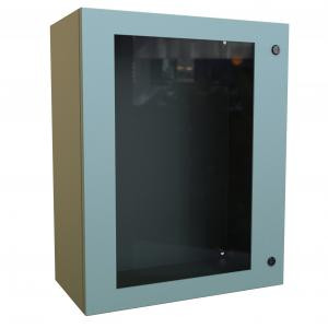 Hammond Manufacturing EN4SD302412WGY Type 4 Hinge Door Mild Steel Wallmount Window Enclosure