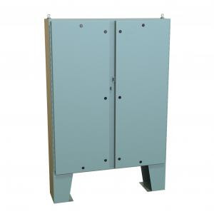 Hammond Manufacturing 1422N4B10FQT Type 4 Mild Steel Two Door Floormount Enclosure
