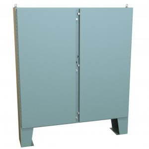 Hammond Manufacturing 1422N4F12F Type 4 Mild Steel Two Door Floormount Enclosure
