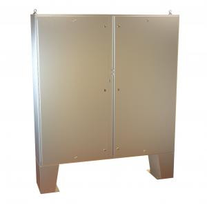 Hammond Manufacturing 1422N4SSD12FQT Type 4 Mild Steel Two Door Floormount Enclosure